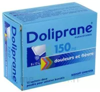 Doliprane 150 Mg Poudre Pour Solution Buvable En Sachet-dose B/12 à FLERS-EN-ESCREBIEUX