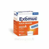 Exomuc 200 Mg, Granulés Pour Solution Buvable En Sachet 24 Sachets/3g à FLERS-EN-ESCREBIEUX