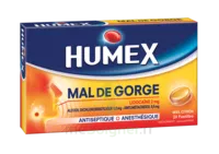 Humex Mal De Gorge Lidocaine/alcool Dichlorobenzylique/amylmetacresol 2 Mg/1,2 Mg/0,6 Mg Miel Citron, Pastille à FLERS-EN-ESCREBIEUX
